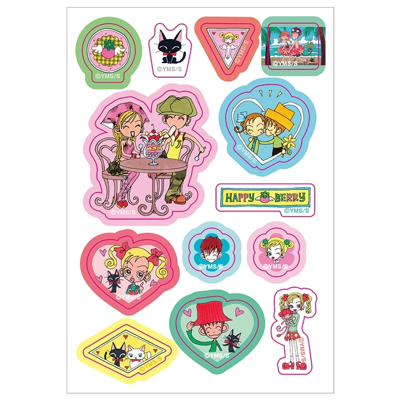 《Pre-Order》Puffy Aurora Sticker｜りぼん Ribbon Summer Greeting (26176-P）