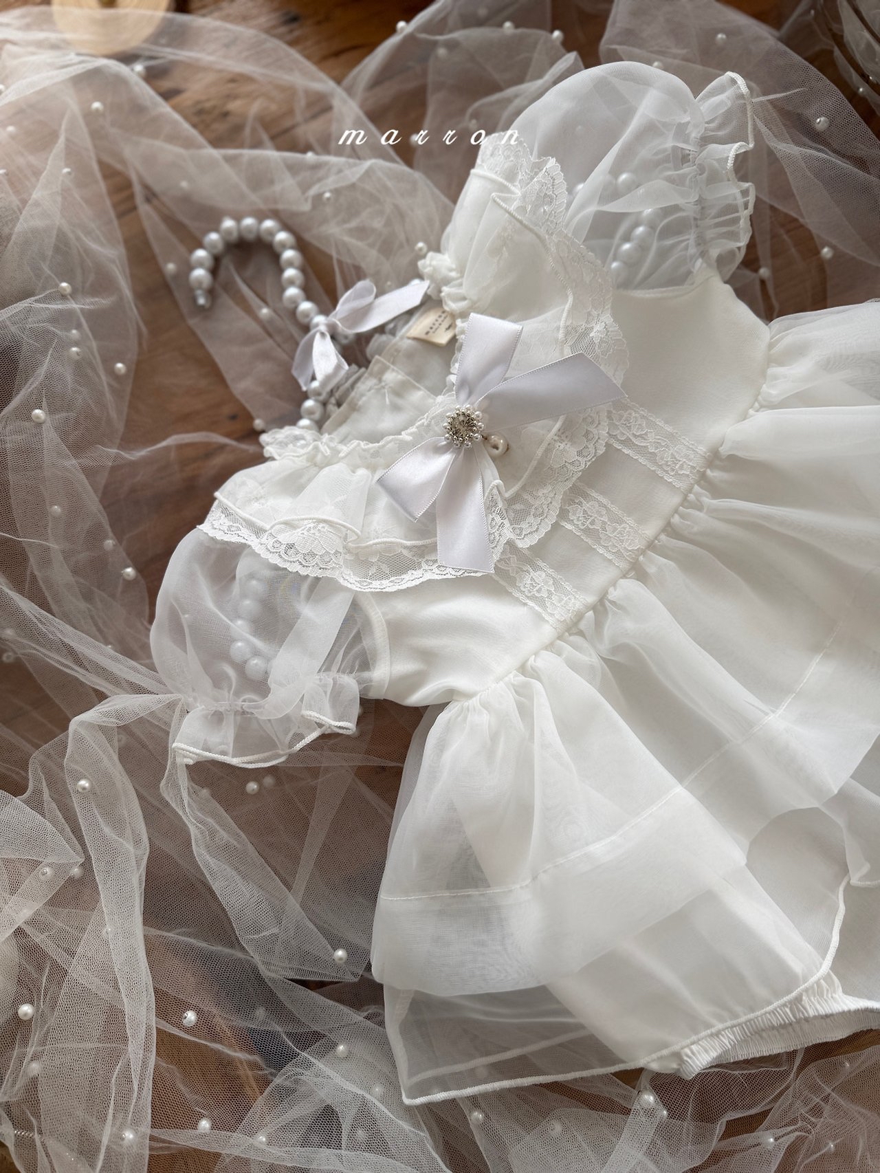 🇰🇷Marron 包屁(不含蝴蝶結領）