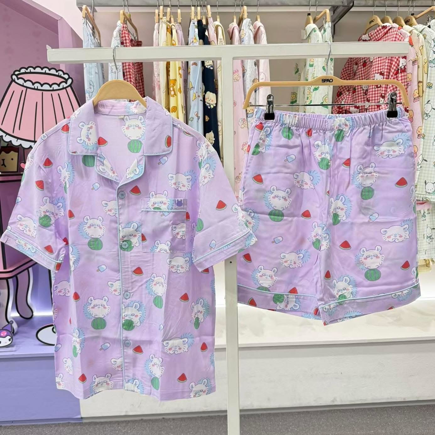 🇰🇷韓國SPAO x Chiikawa短䄂睡衣套裝