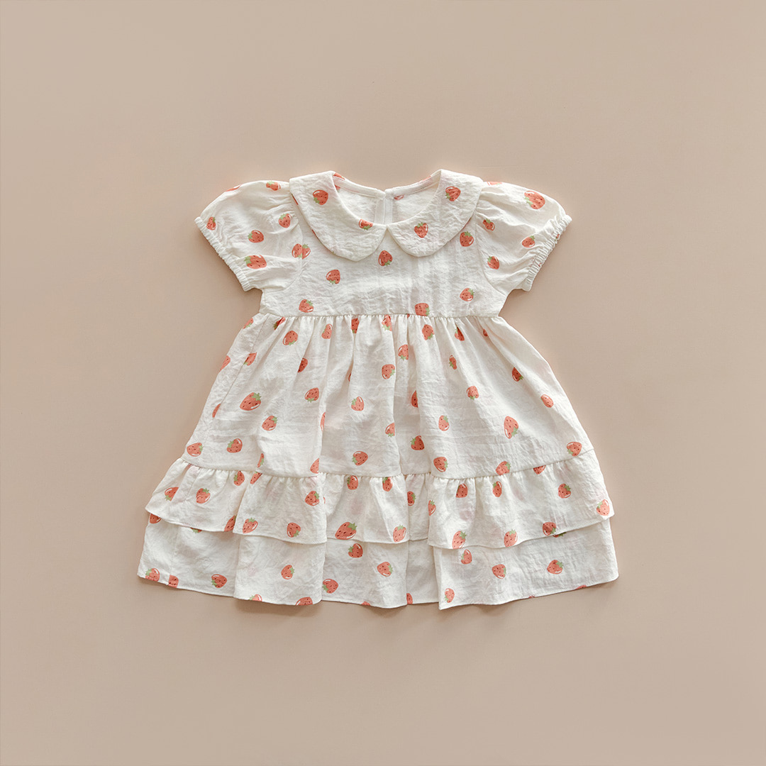 26S/S🌸DTD草莓奶油系列-飄飄連身裙