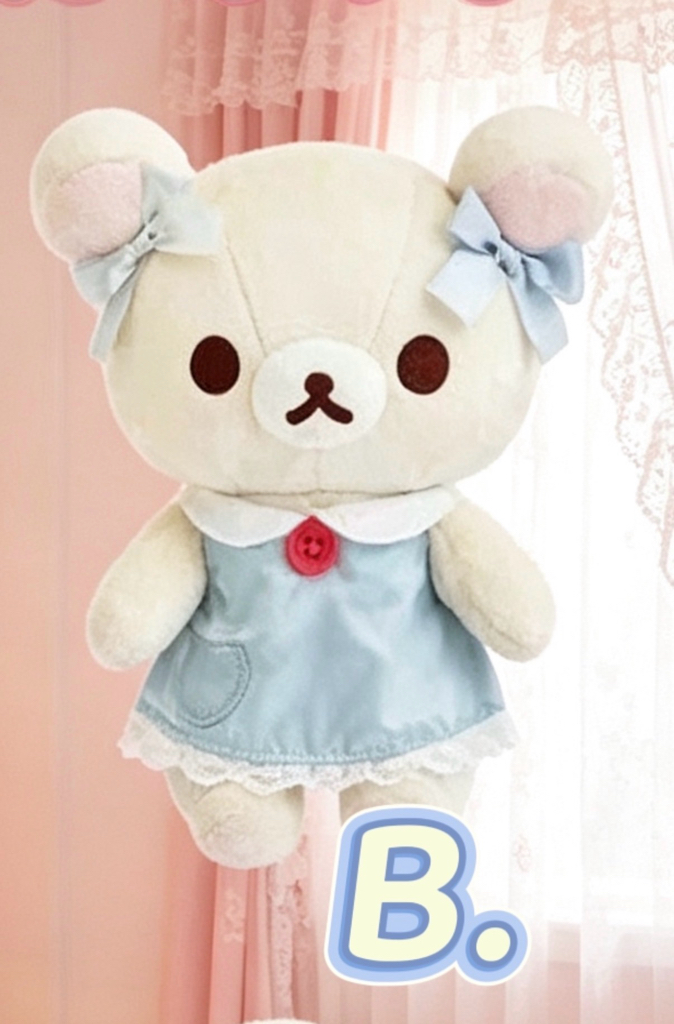 [12月尾到貨]日本直送Rilakkuma鬆弛熊 熊妹公仔系列
