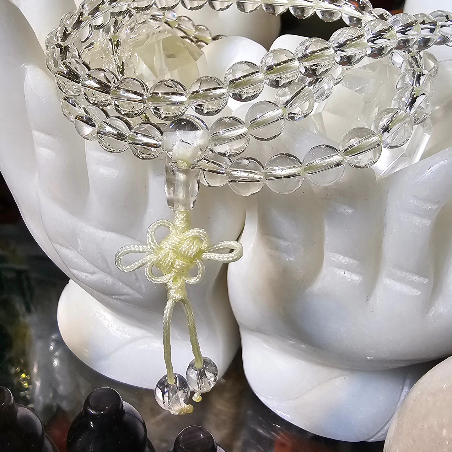 白水晶6mm 108粒念珠