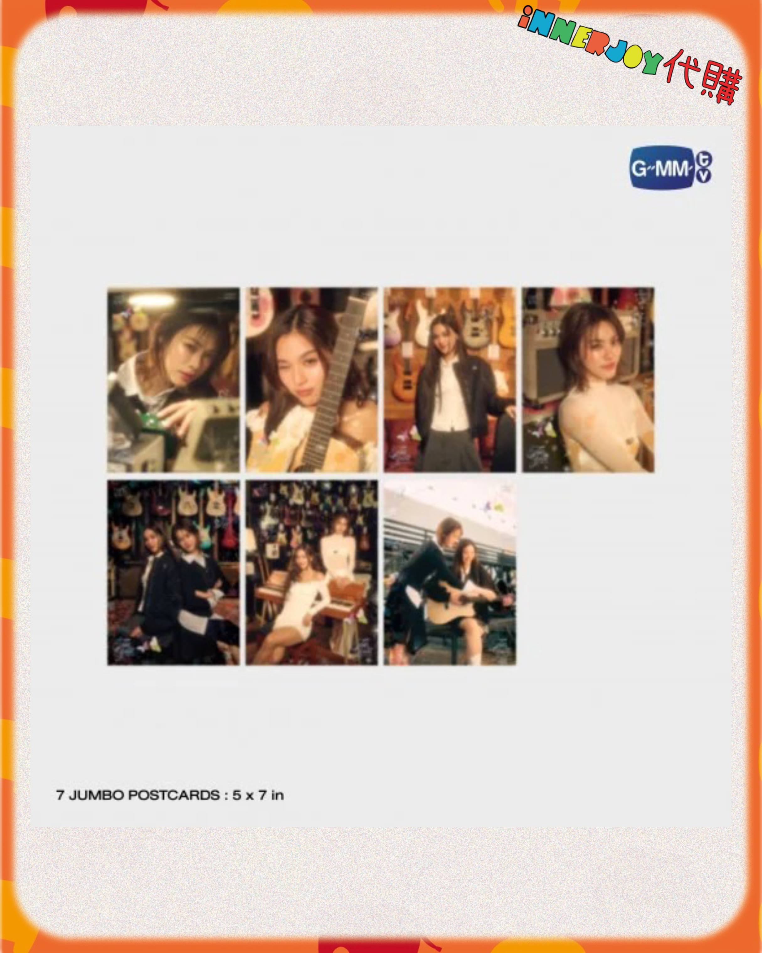 預購 |  EmiBonnie - 💖 首隻單曲《FALL FOR YOU》官方寫真相卡套裝 🎸✨