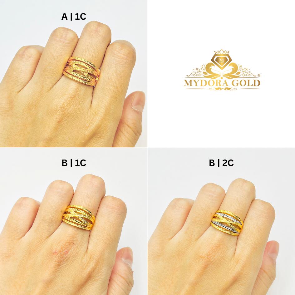 MYDORA Cincin Nabila Pasir 6 Layer (5G) l EMAS 916/22K