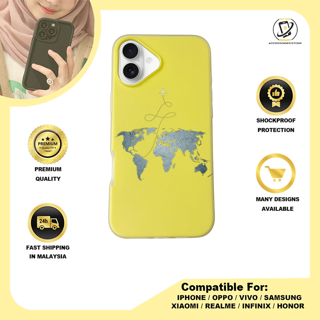 JELLY CASE PHONE FOR IPHONE - DESIGN TRAVEL A