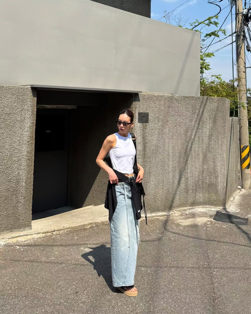 東大門女裝 | denim skirt