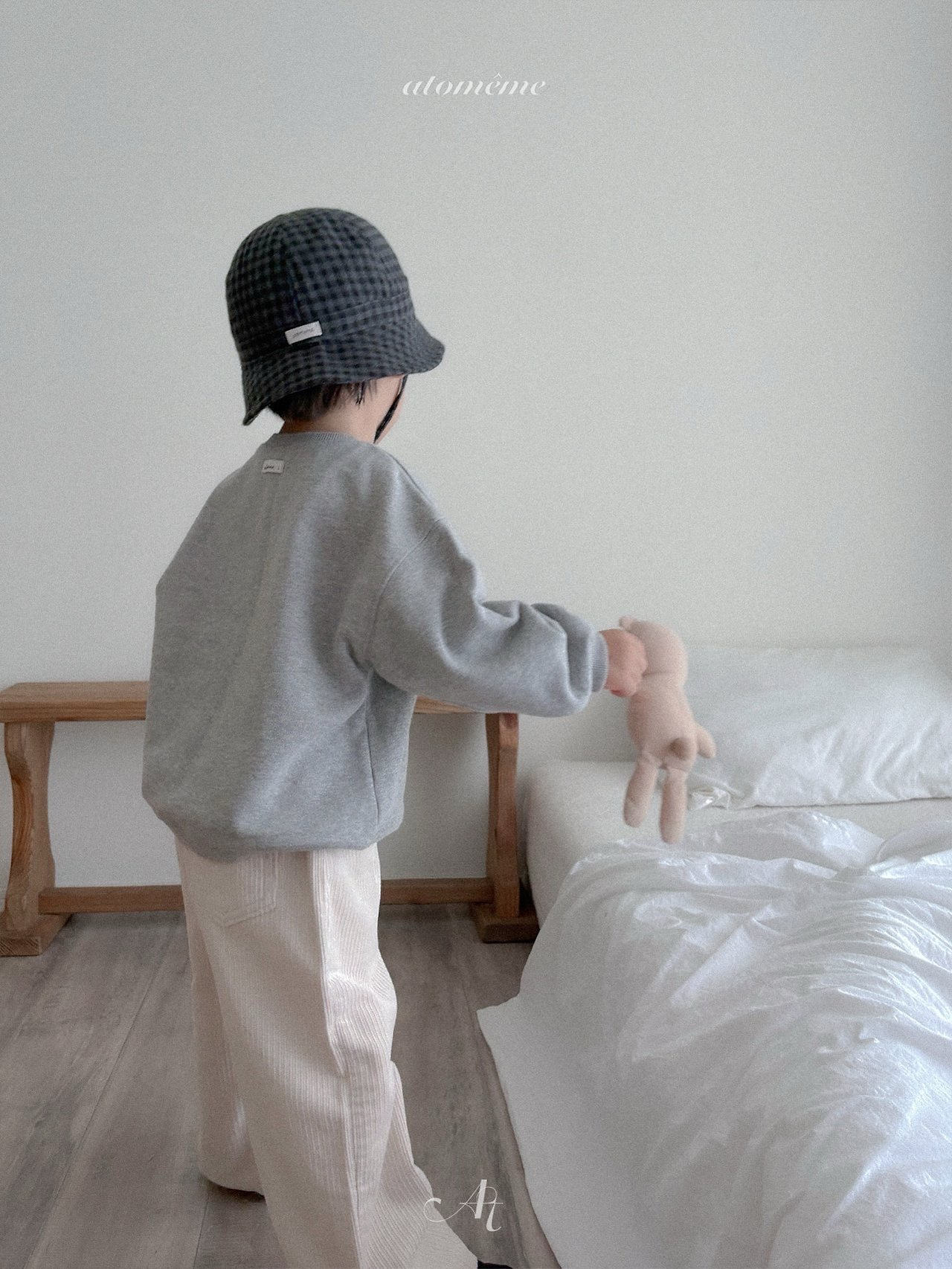 Atomeme | Crepe Corduroy Pants