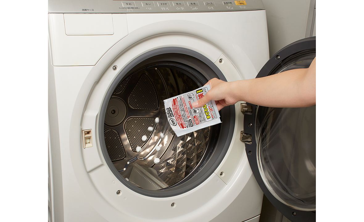 日本製雞仔牌 - 洗衣機/洗衣槽清潔除菌錠 (3入) - 99.9% 強效除臭、碳酸泡泡深層去垢