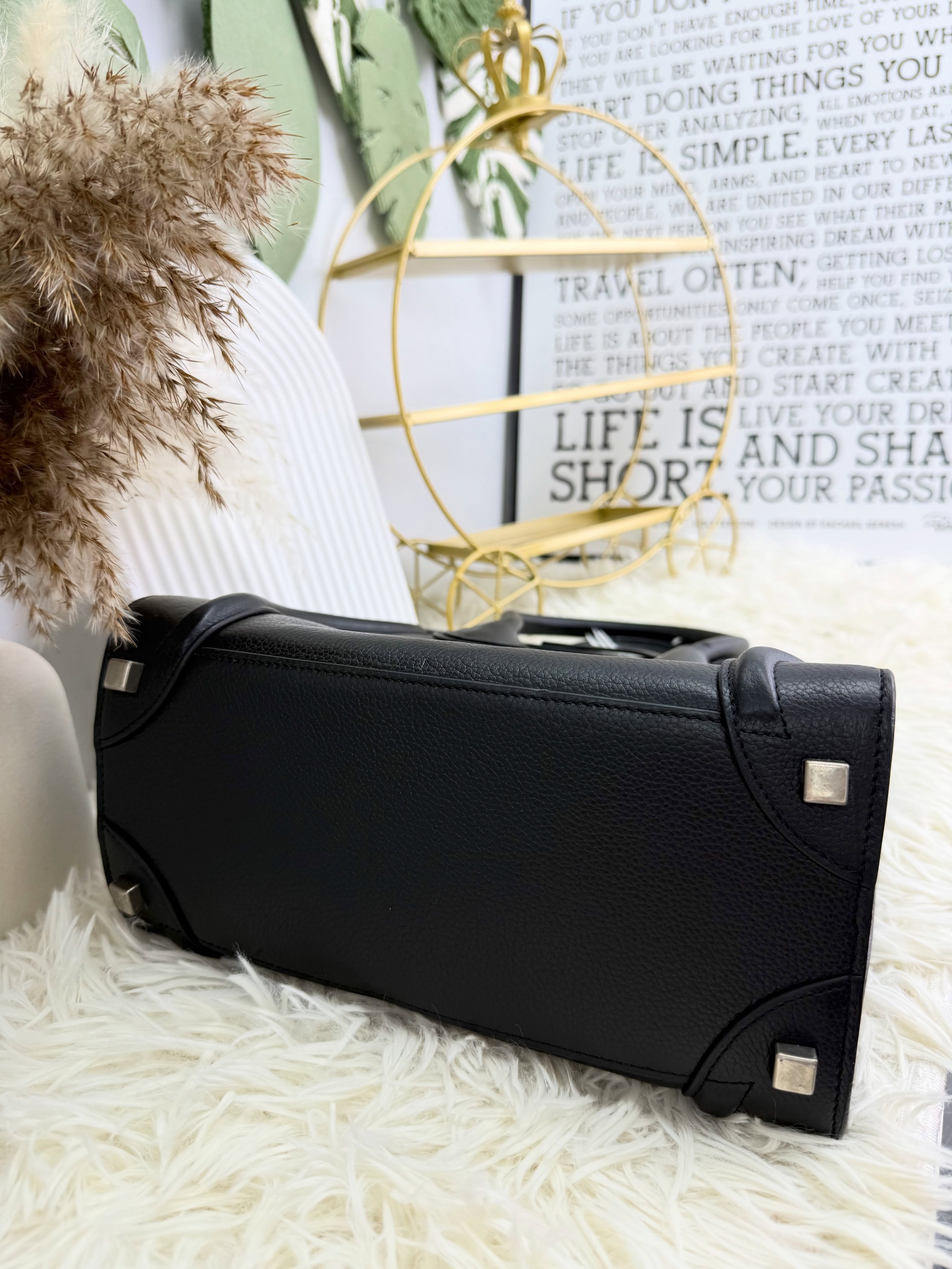 👜 PRE OWNED 🛍️Luggage Bag black🖤 