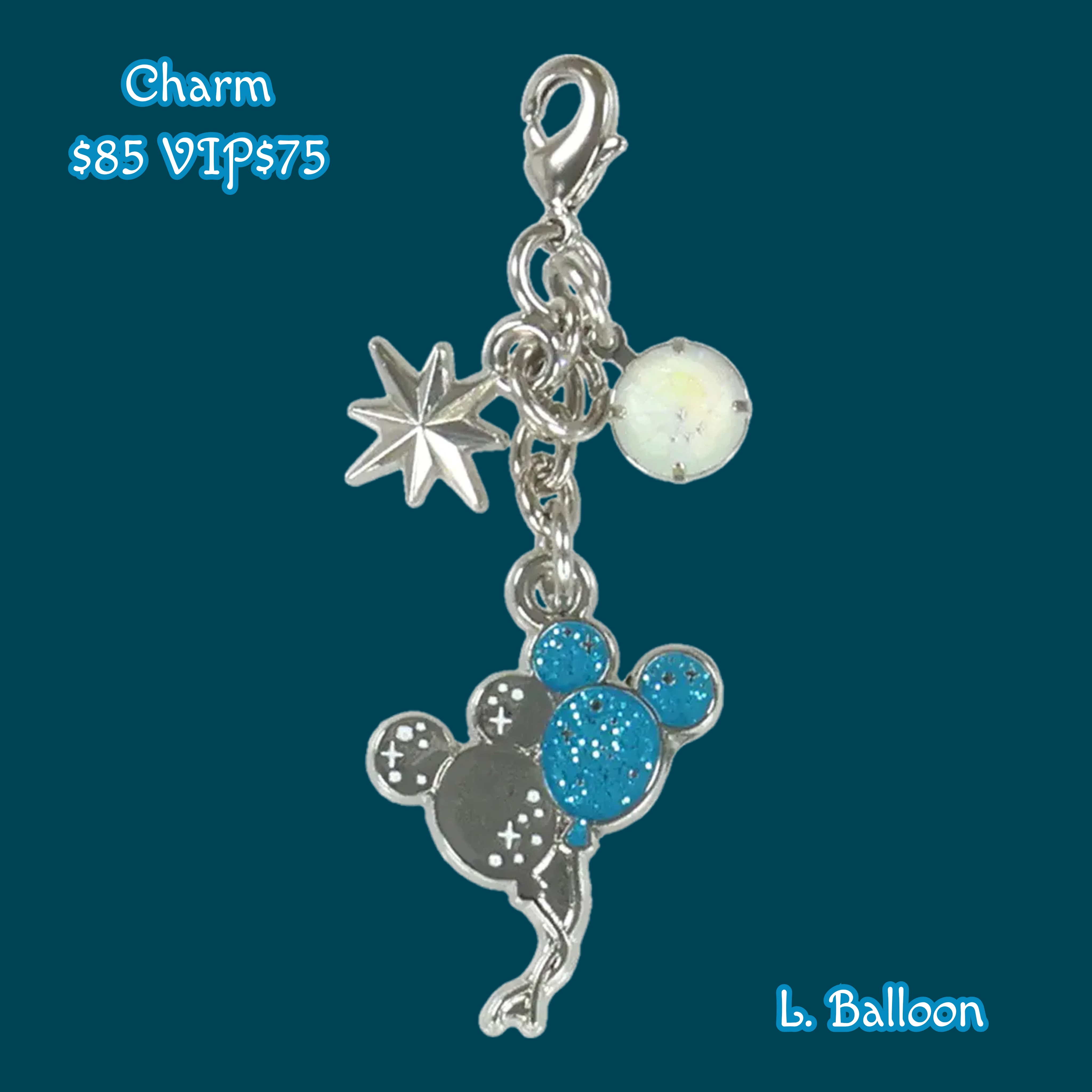 【預訂】DisneySea 25th Jubilee Badge - Charm