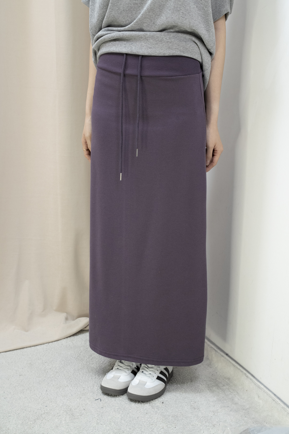 舒適棉不勒肚直順半身裙（5色）