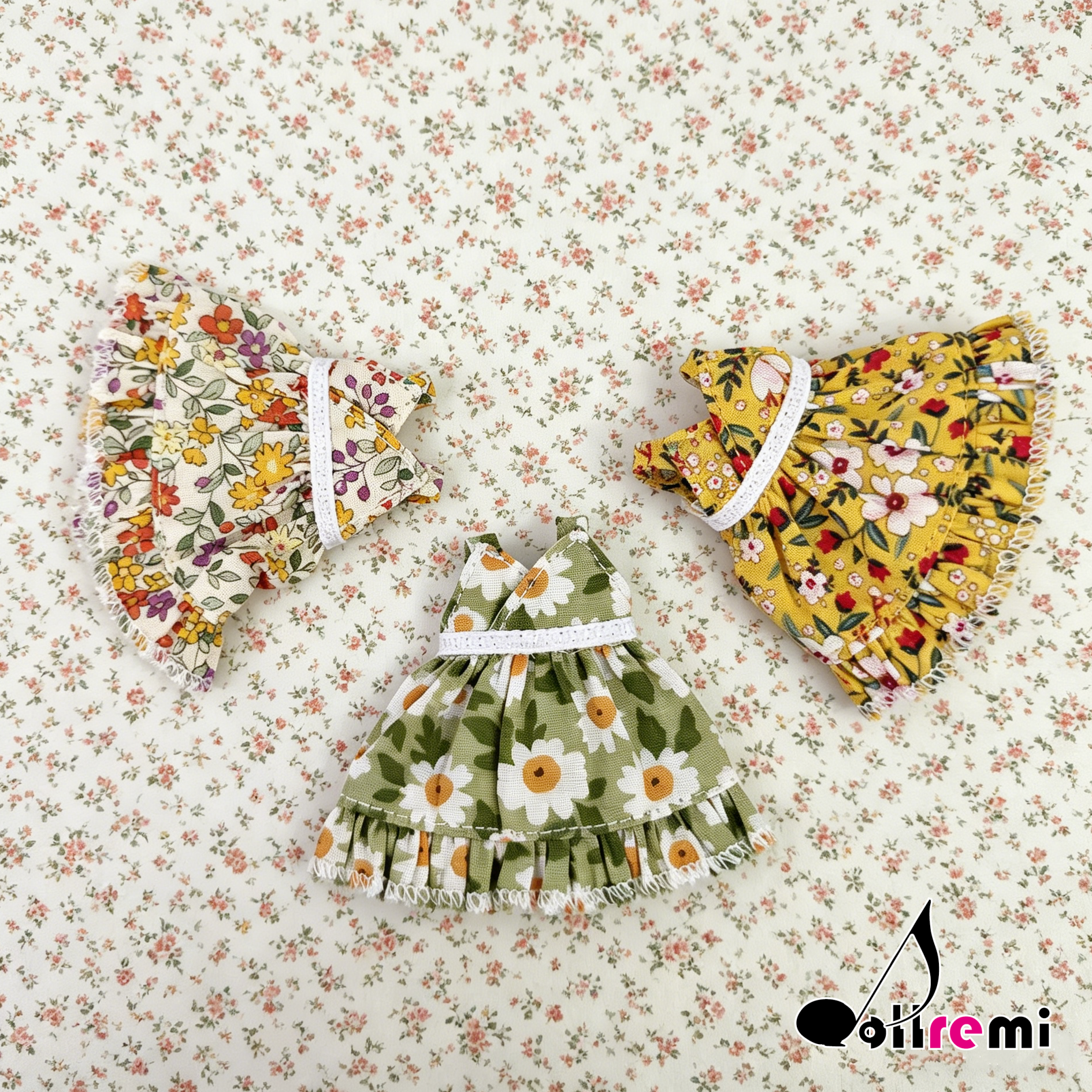 【dollremi】(B202) 碎花背心連衣裙 Sleeveless floral print dress