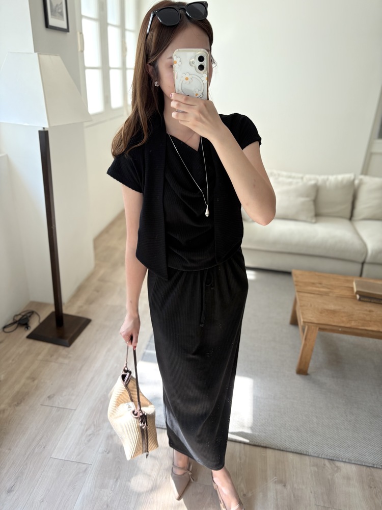 Softy Tie Detail Set (Black)
