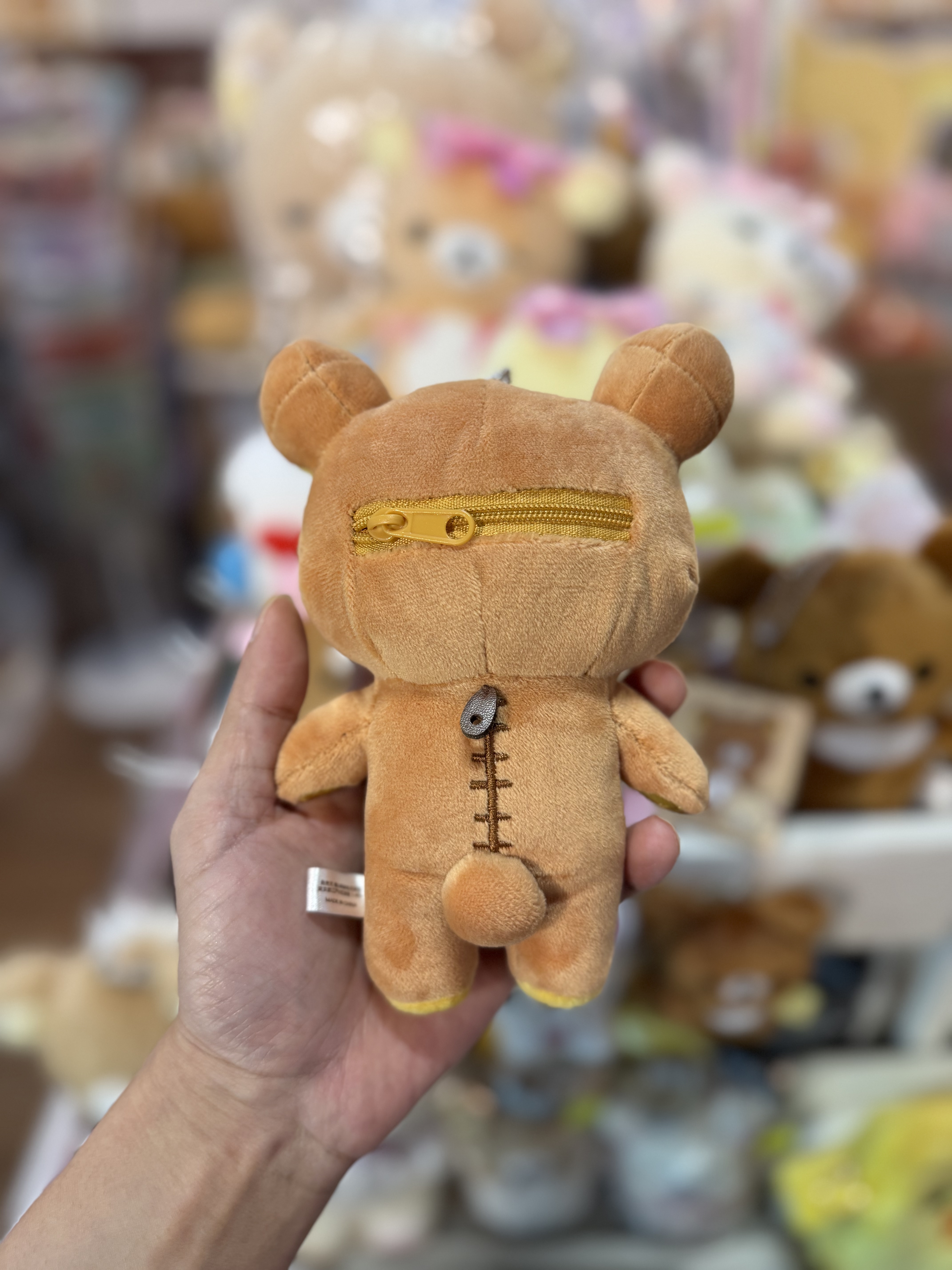 《現貨》全新Rilakkuma 公仔型小物袋掛飾