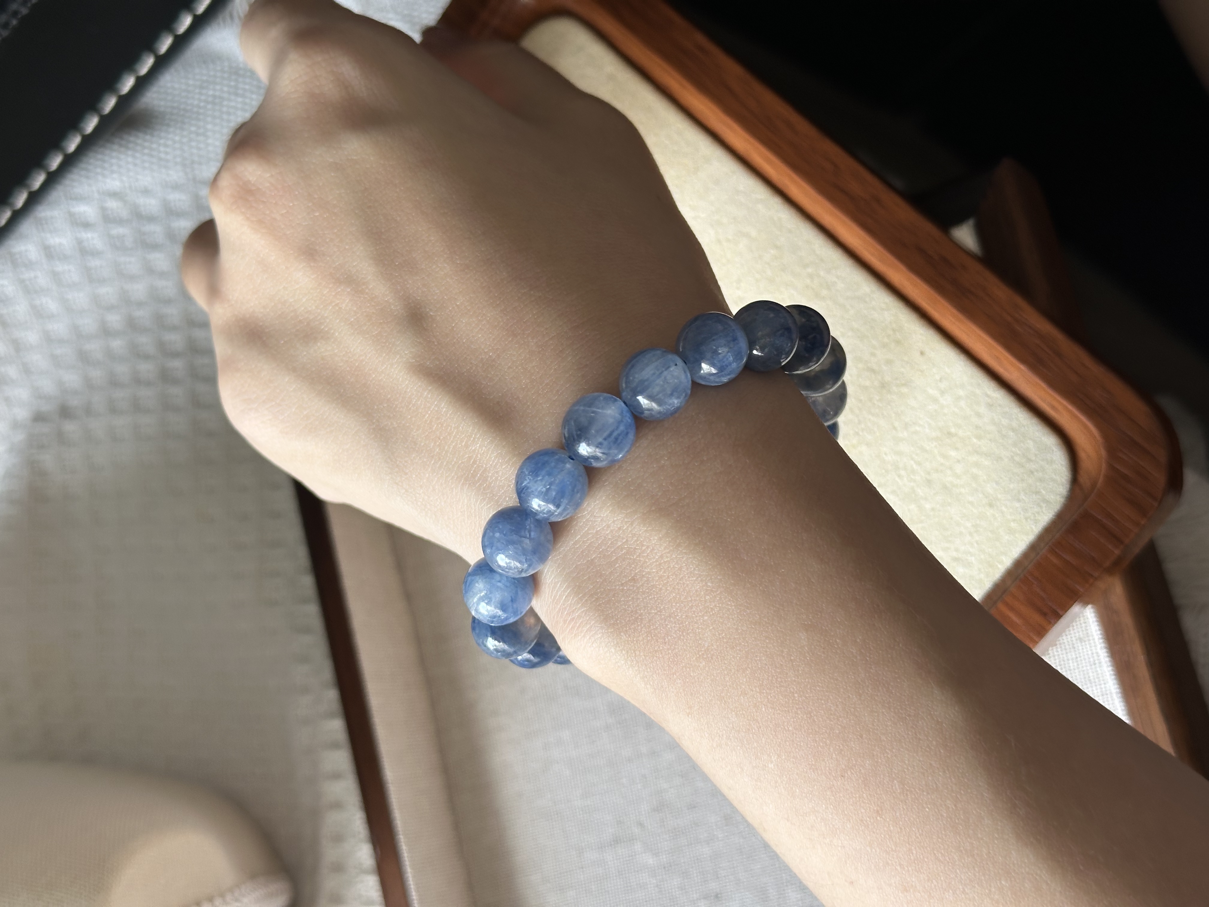 玉化深蓝蓝晶石 ｜ Kyanite 10mm+ 