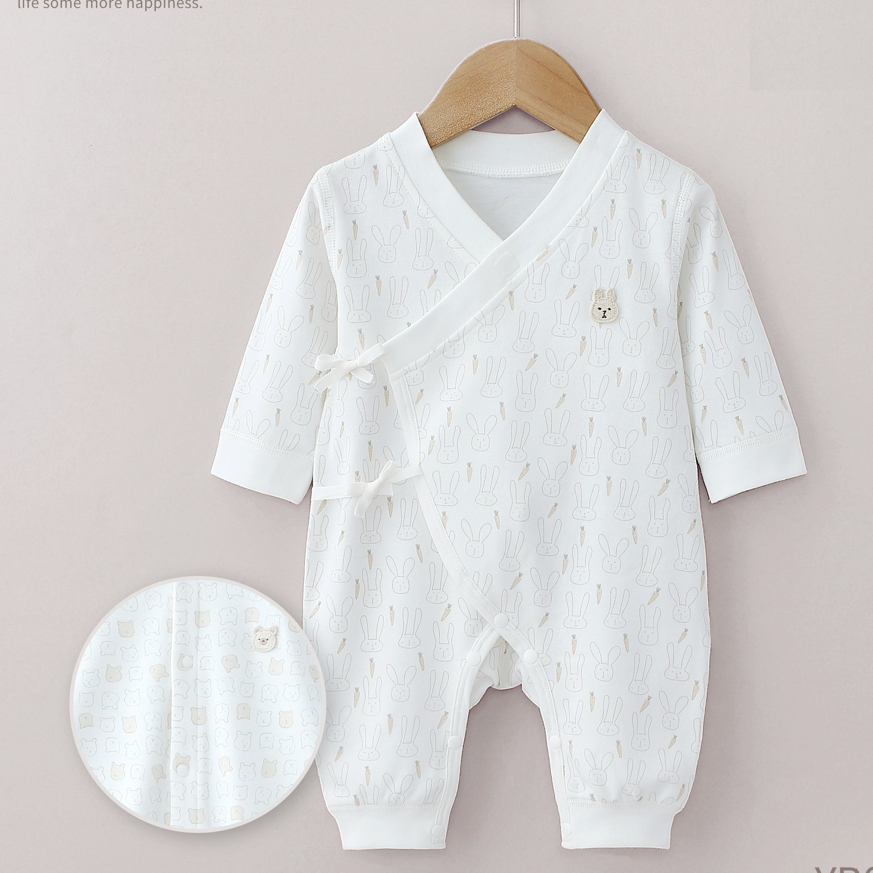 純棉和尚袍 Cotton Baby Kimono