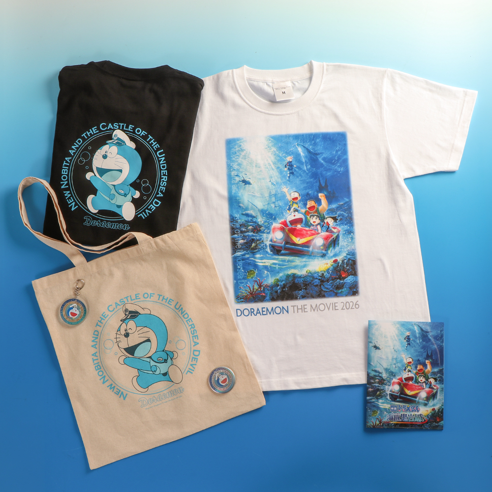 [訂貨] 多啦A夢 布袋Totebag Doraemon (新大雄的海底鬼岩城)