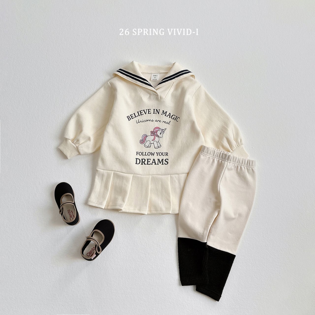 🌸預訂 韓國直送🌸🇰🇷VIVIDI五色針織拼接打底褲