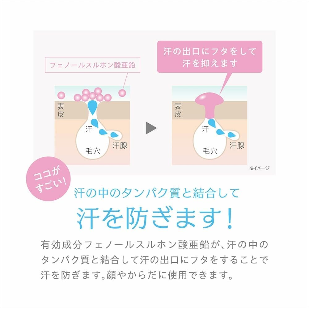 日本製 NAKICO 臉部藥用止汗噴霧 (40ml)｜清涼型 