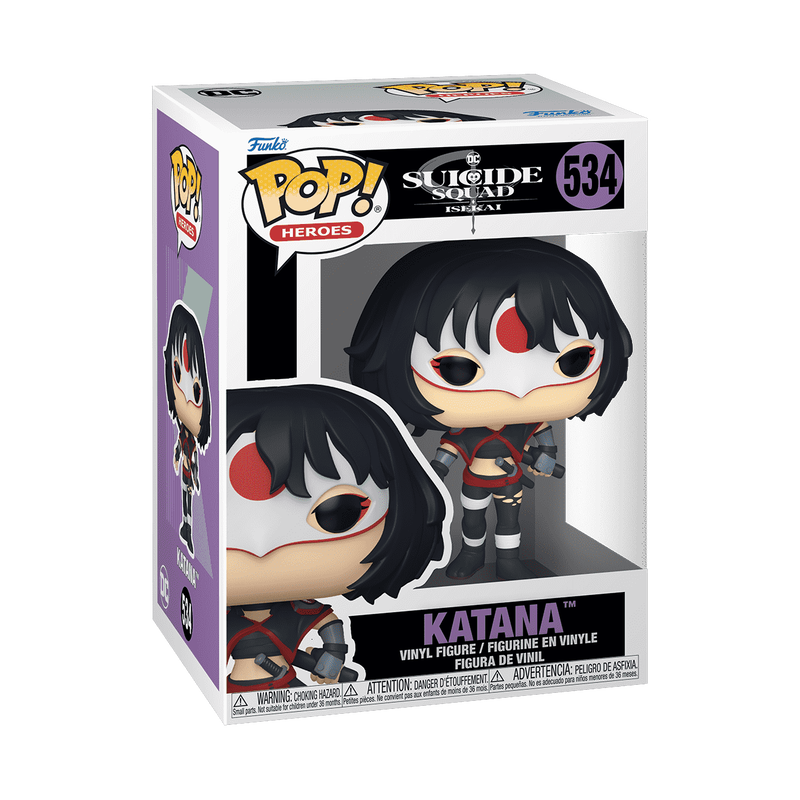 📦訂購 英國代購 Funko POP! DC COMICS Katana (Suicide Squad Isekai) Figure 模型