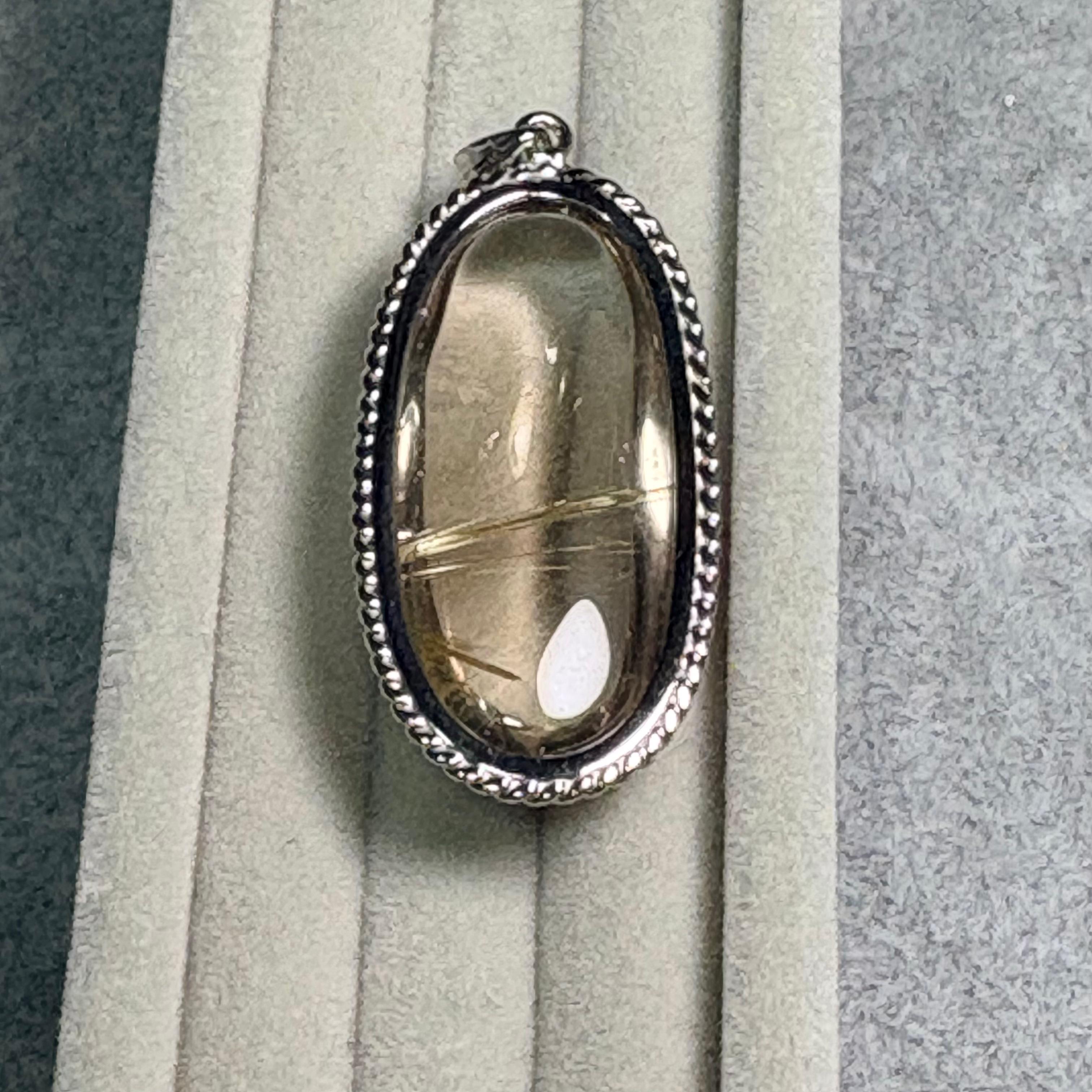 金髪晶吊墜（9-9.5克）No. 19-604