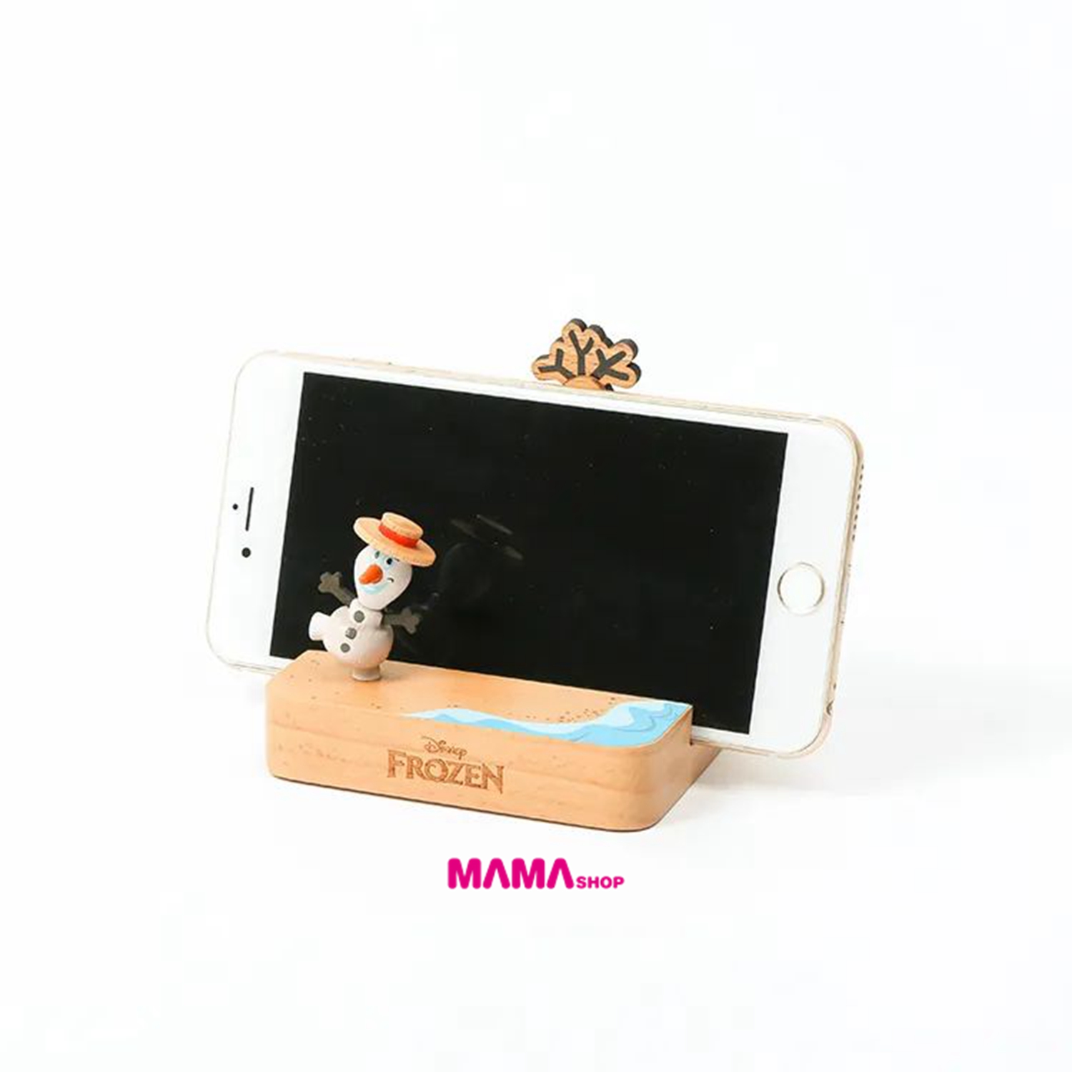台灣直送冰雪奇緣沙灘雪寶手機座