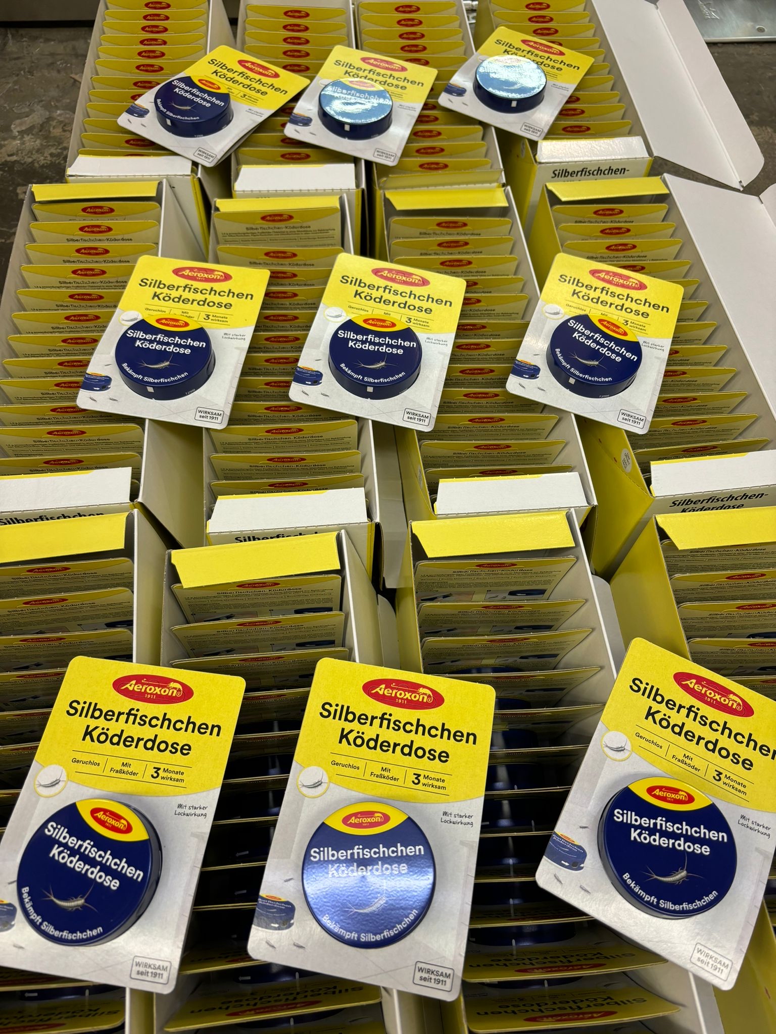 售完即止🇩🇪德國進口 Aeroxon衣魚書蟲消滅盒-1套3盒