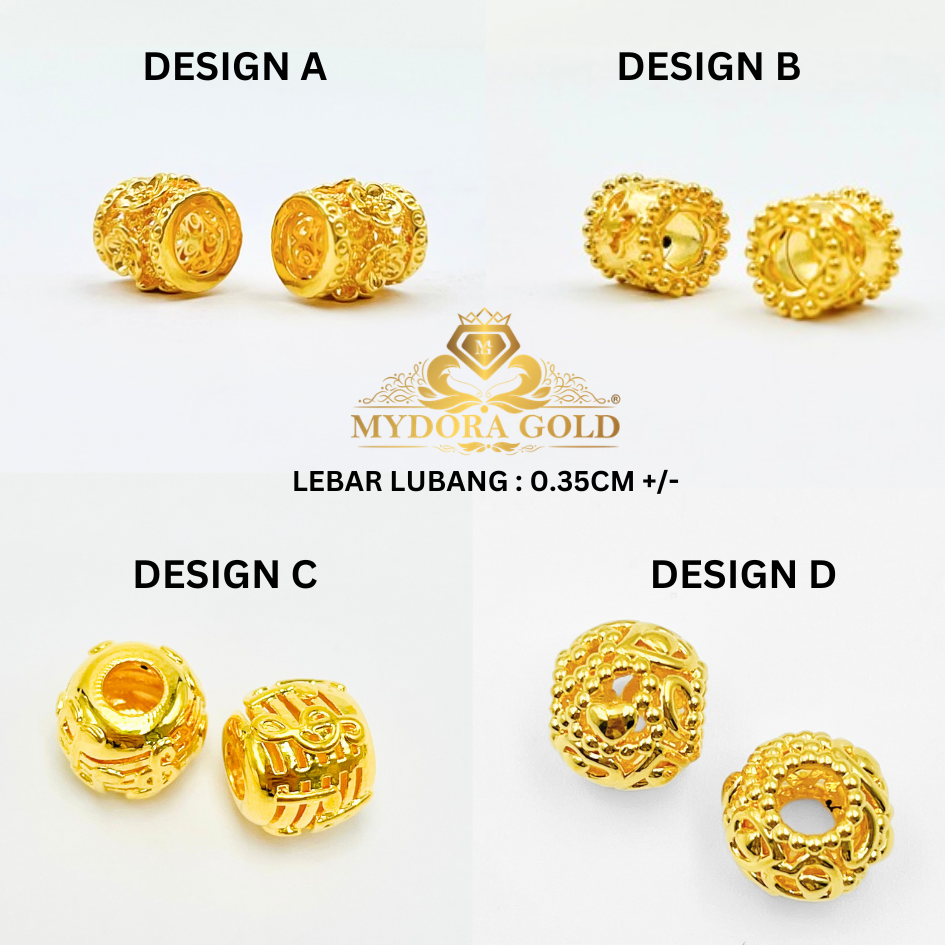 MYDORA Bead Fusion Full Gold Series (5G) I EMAS 916/22K
