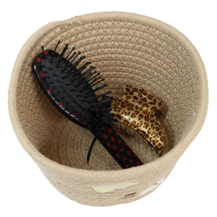 《現貨》全新Rilakkuma 繩織收納籃仔