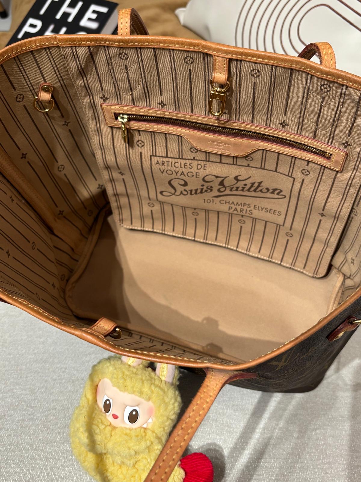 LV Neverfull MM Monogram 100%Authentic, 95%New ✅Dust bag