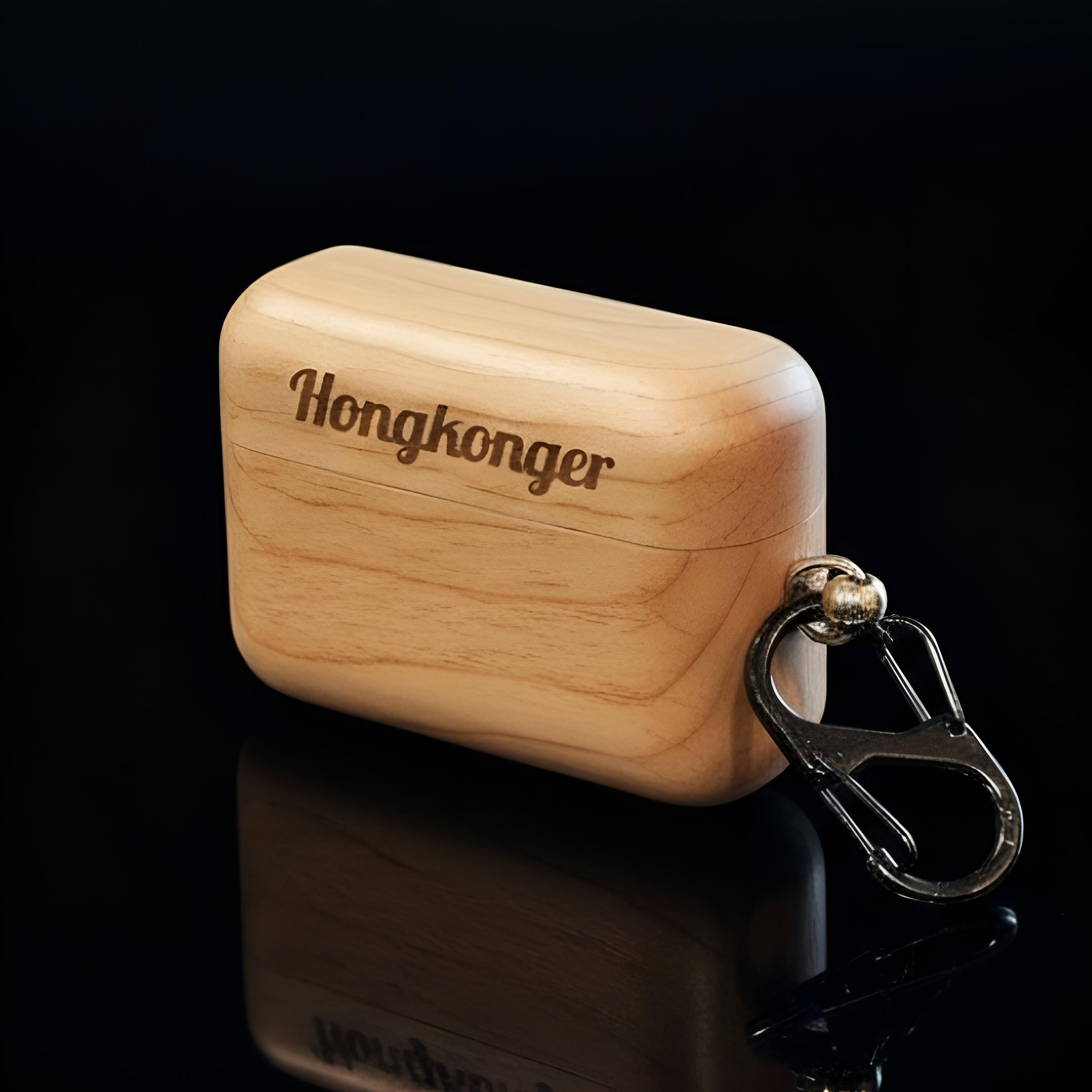 Hongkonger 木製 AIRPODS Case (免費刻名)