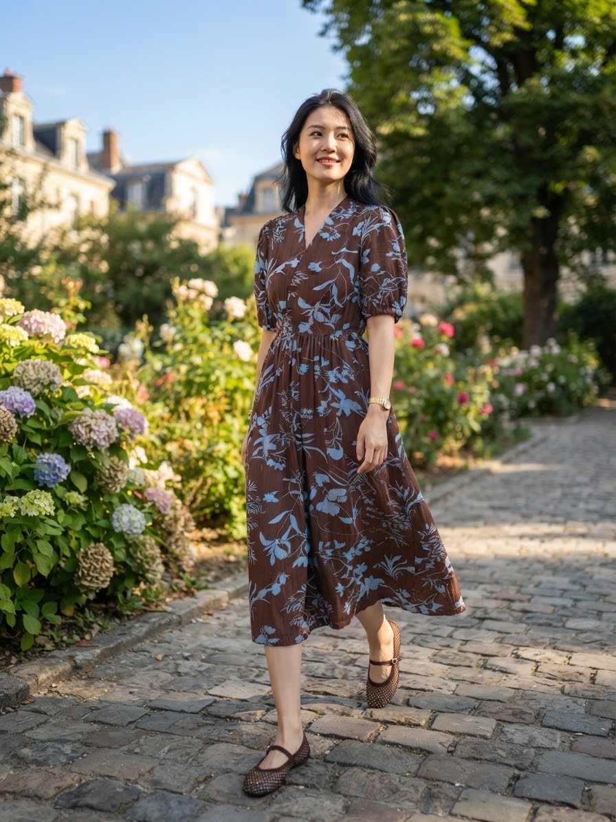 Causal Flora Dress
