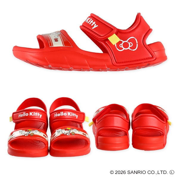 🇯🇵預訂 日本直送🇯🇵Hello Kitty圖案紅色涼鞋