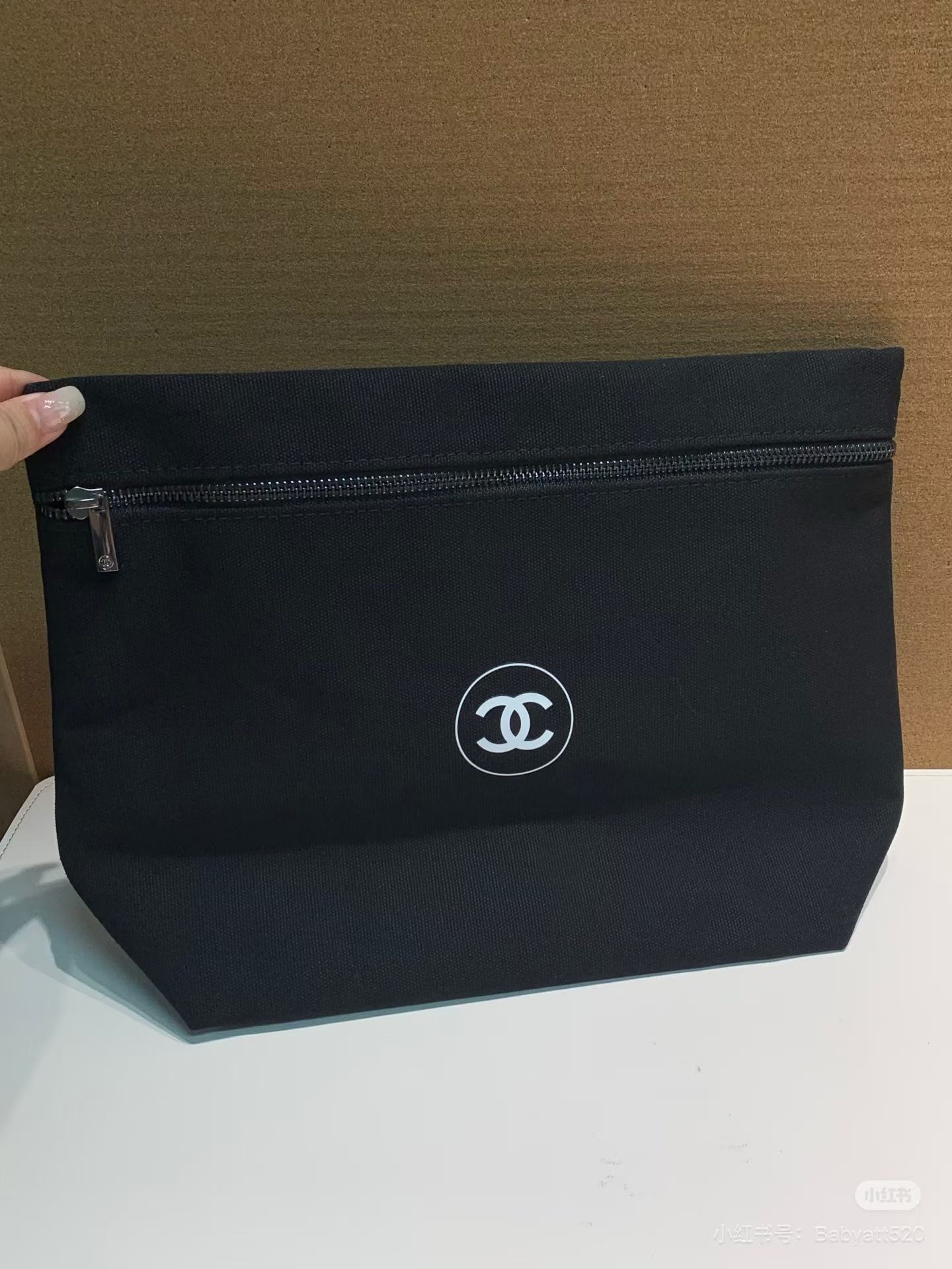 Chanel 大化妝袋(旅行收納）
