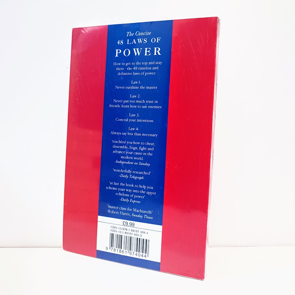 The Concise 48 Laws Of Power by Robert Greene | A63