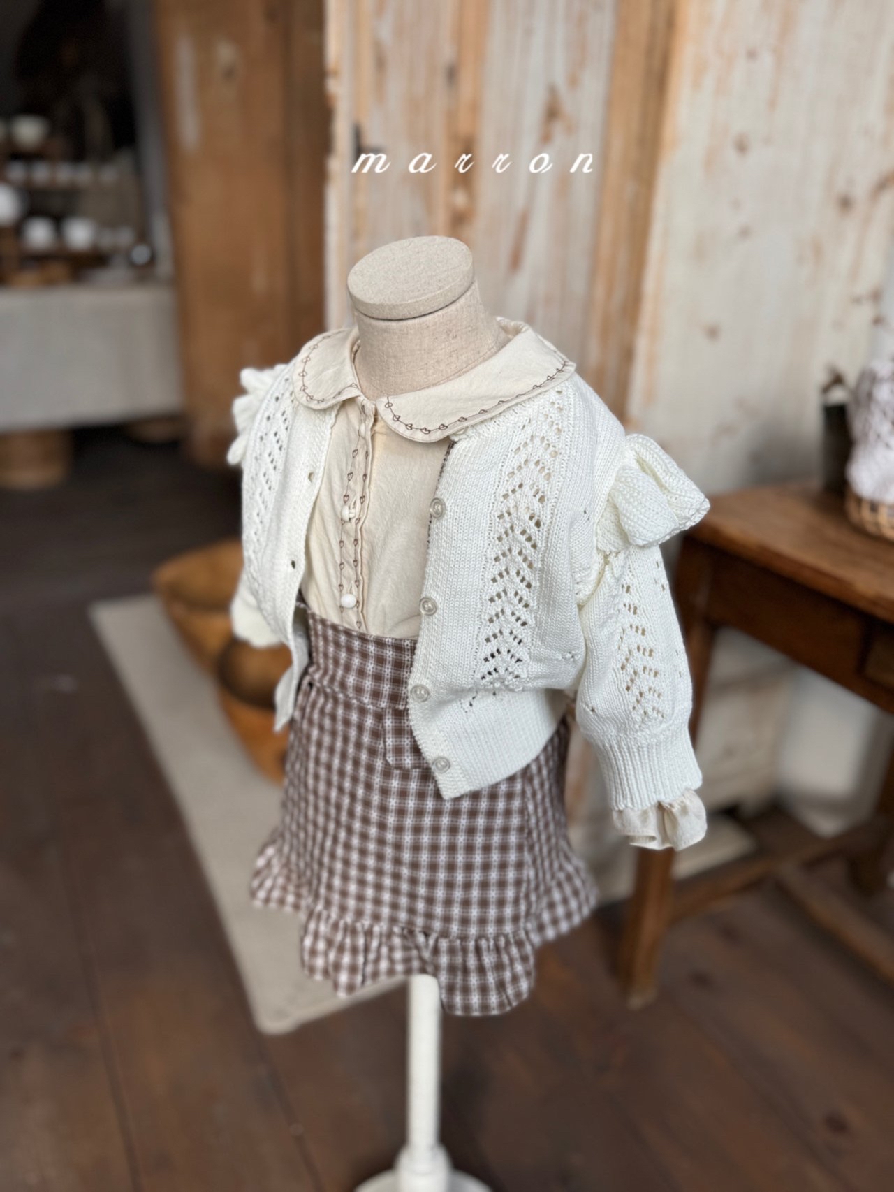 🇰🇷Marron cardigan