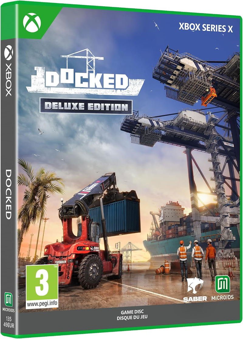 【預售 22/ 10】XSX 碼頭作業 豪華版 Docked Deluxe Edition  中/英文  (  英文封面 ) XLMS3437