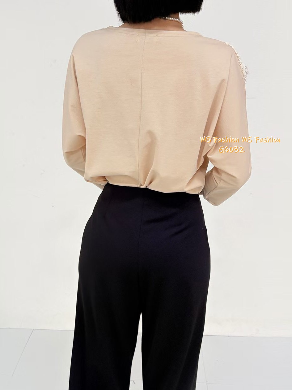 G6032 韓國🇰🇷波浪Vlace top