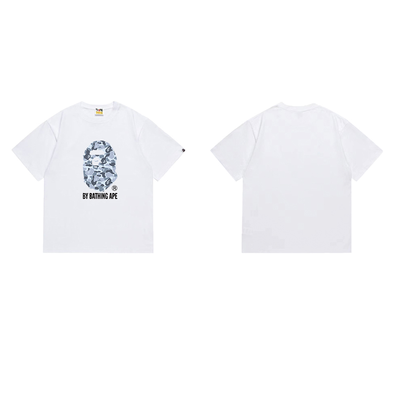 Bape Space Camo Big Ape Head Tee