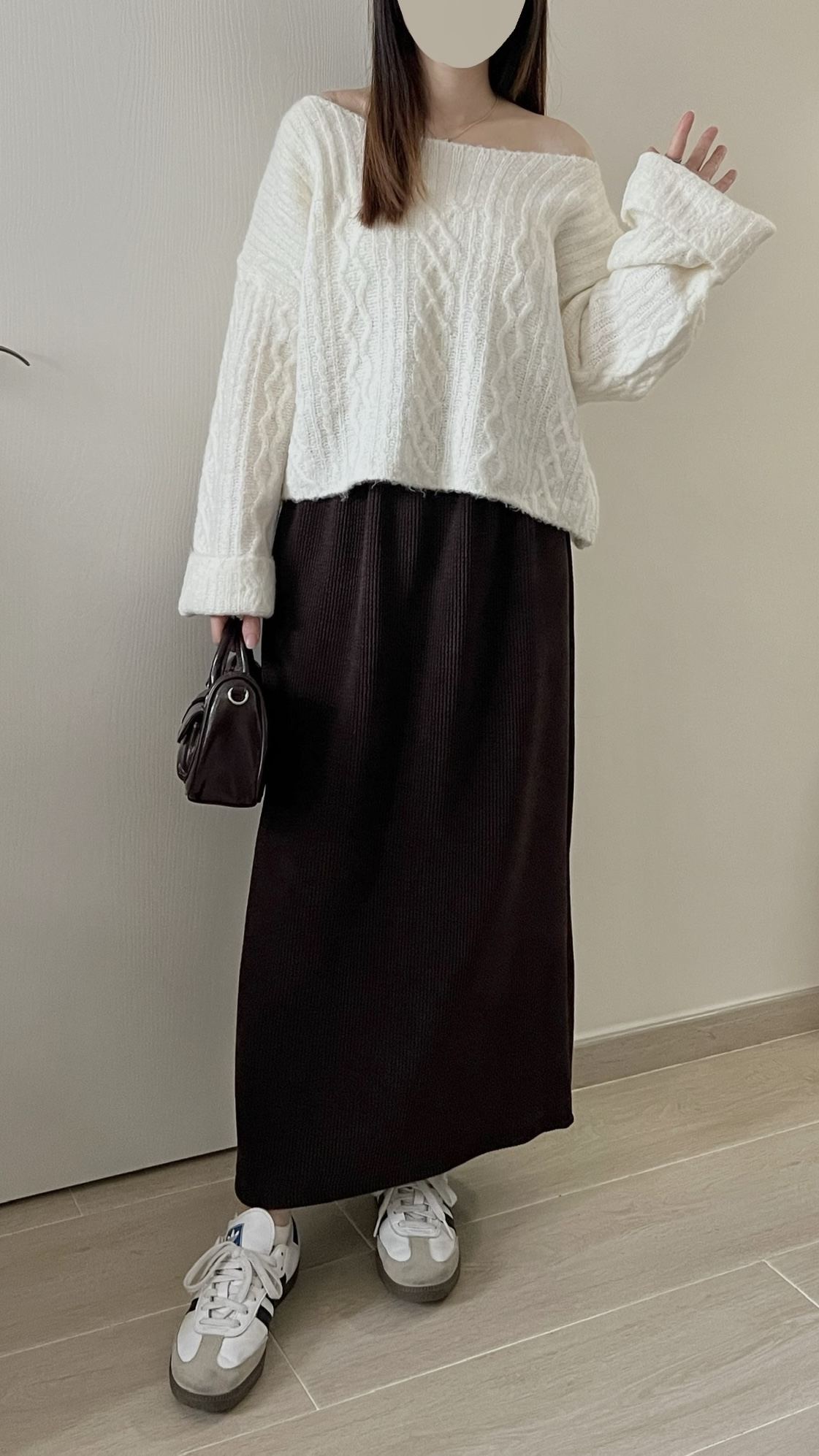 約會溫柔感闊袖上衣 現貨