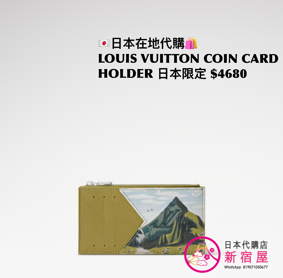 LOUIS VUITTON COIN CARD HOLDER 日本限定