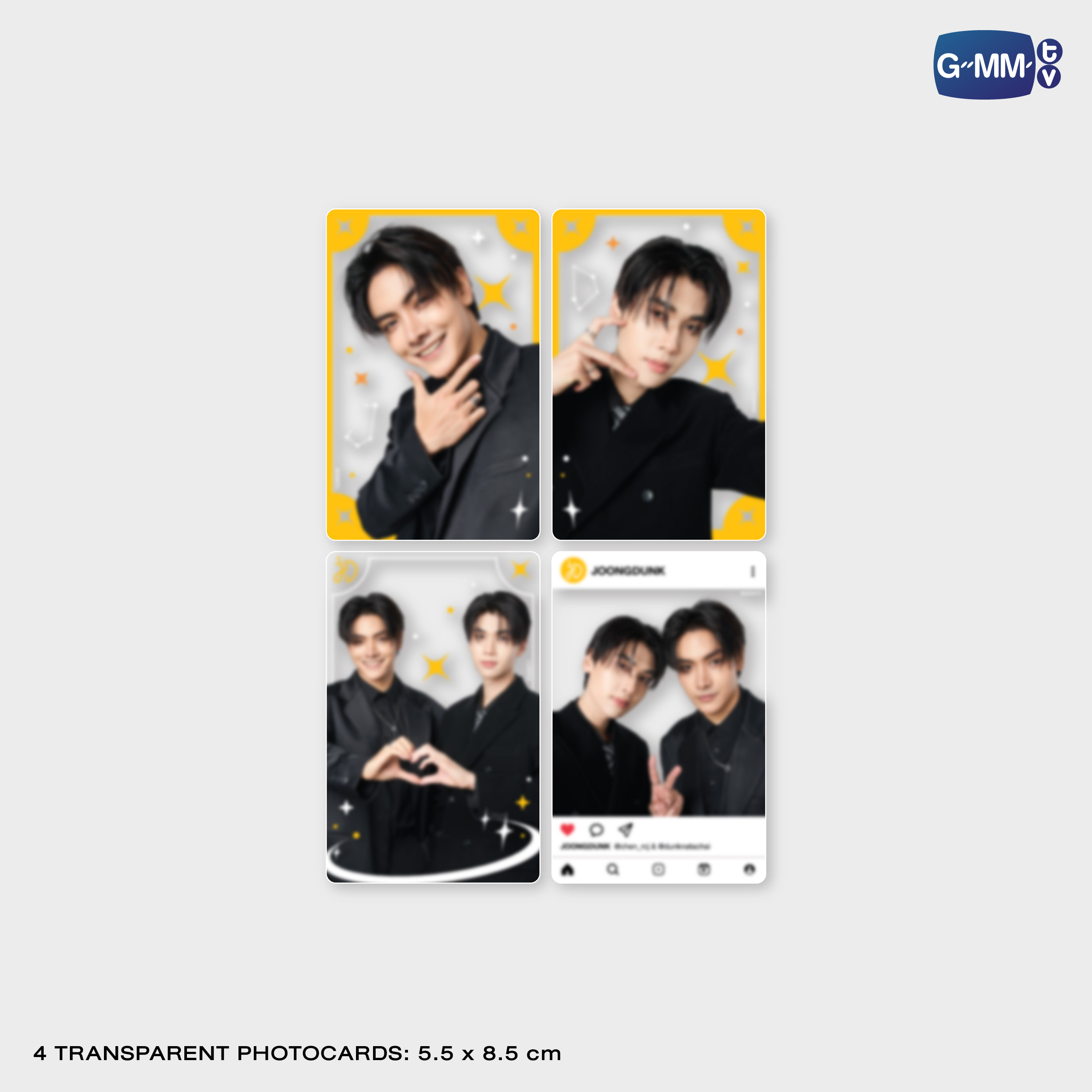 JOONGDUNK TRANSPARENT PHOTOSET | TAIPEI POP UP STORE JUN 2026