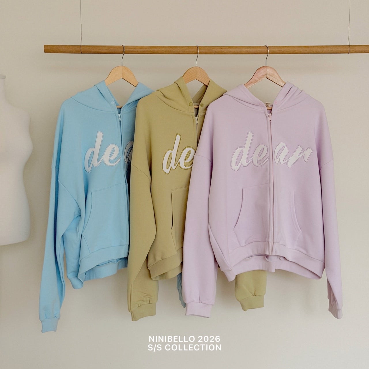 🇰🇷ninibello hood zip up親子