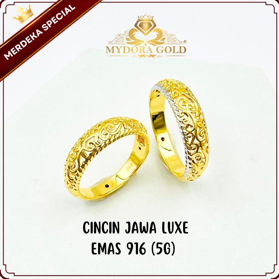 MYDORA Cincin Jawa Luxe (5G) l EMAS 916/22K
