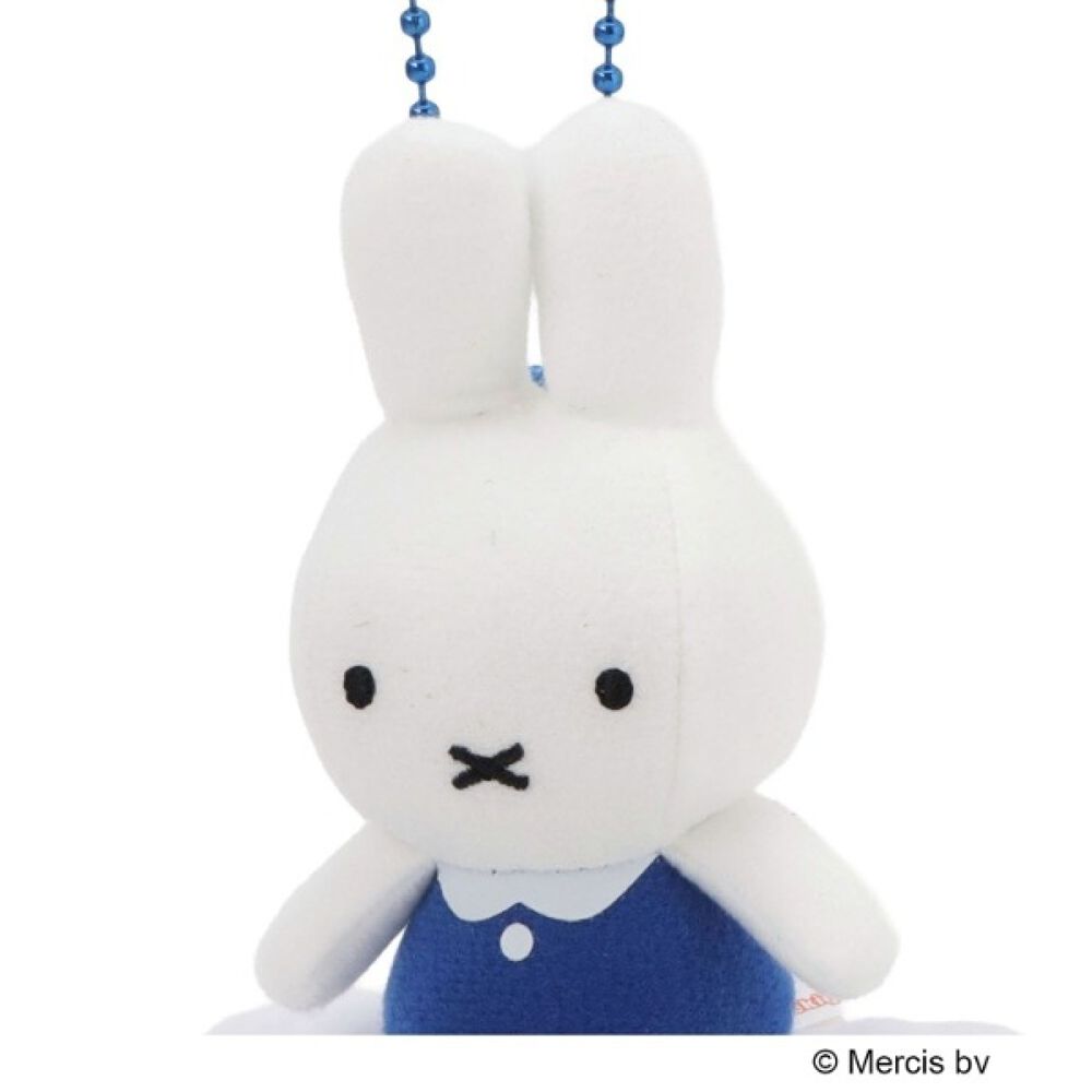 現貨｜Miffy 藍色 花朵 日版 毛公仔 吊飾 掛件 (608874)