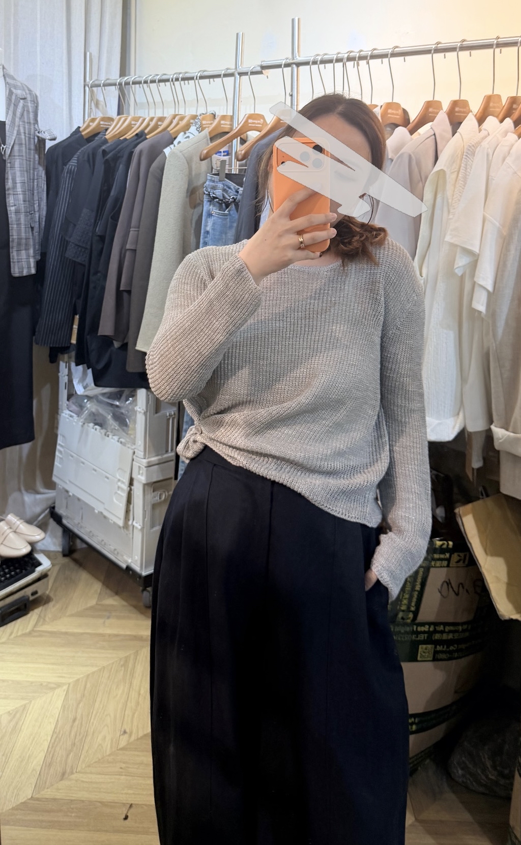 TP10 ✨側扣針織TOP