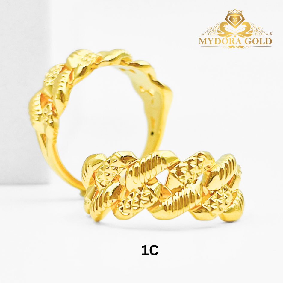 MYDORA Cincin Adira Paddy (5G) l EMAS 916/ 22K