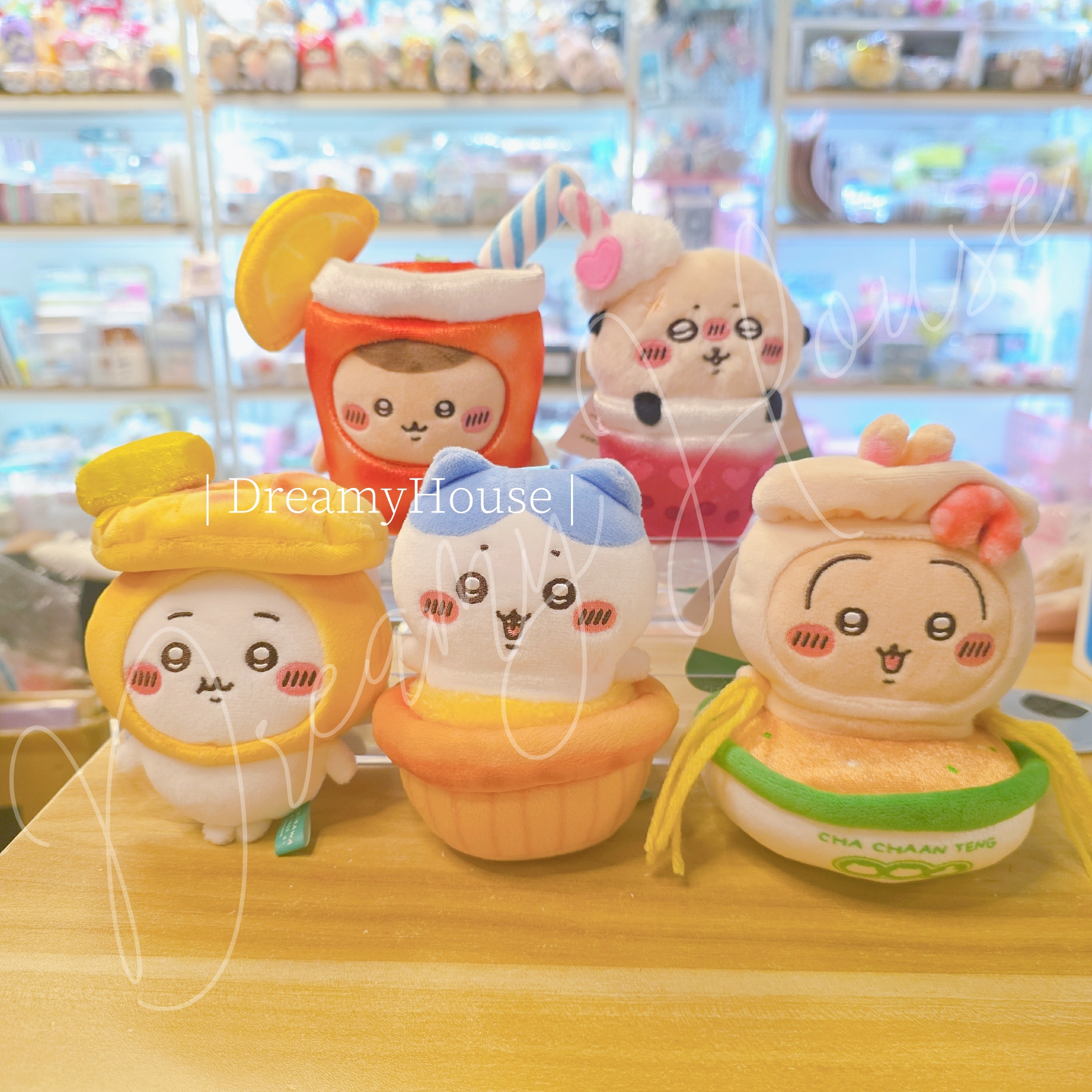 香港 Chiikawa 「CHIIKAWA SHOP in HONG KONG」茶記系列 公仔吊飾