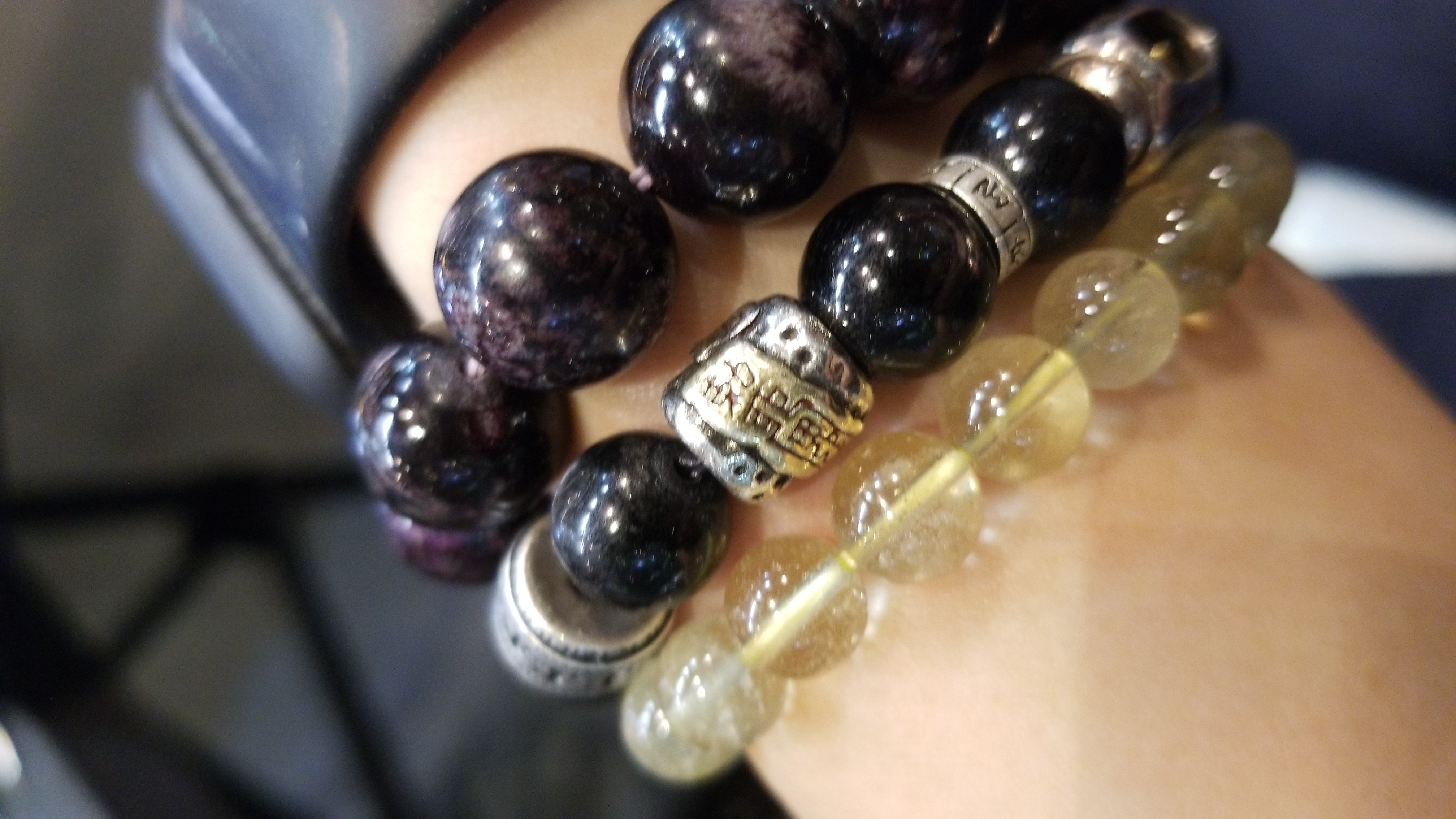 (開光加持) S925 化小人辟邪珠