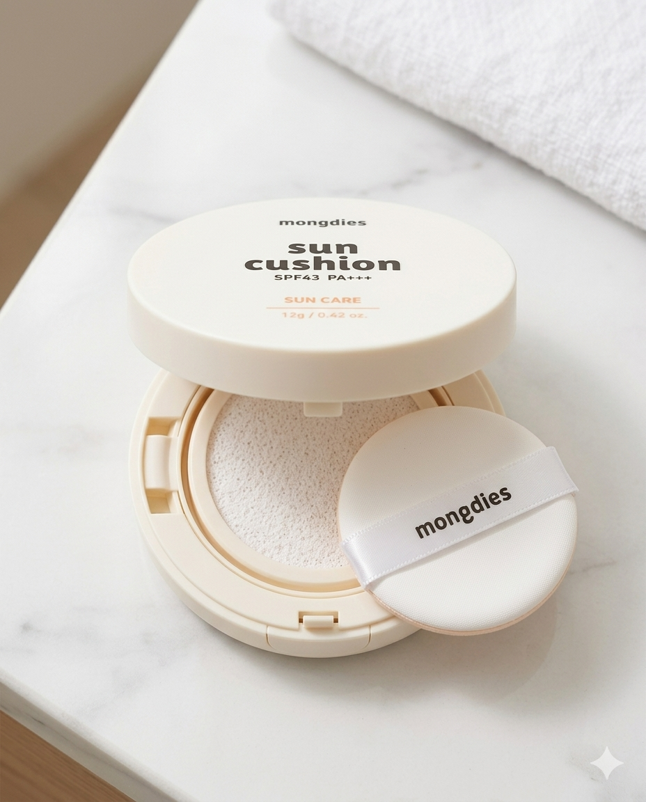 【Mongdies】嬰童純物理防曬氣墊 (12g)